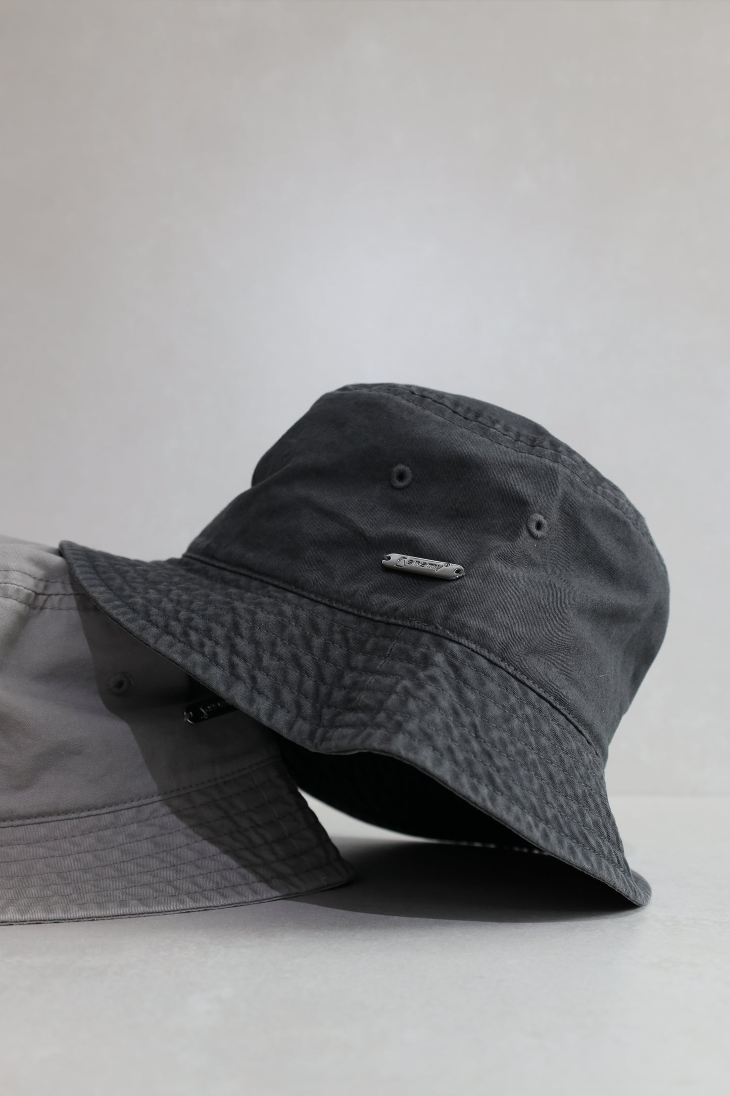 Faded Enemy Black Bucket Hat