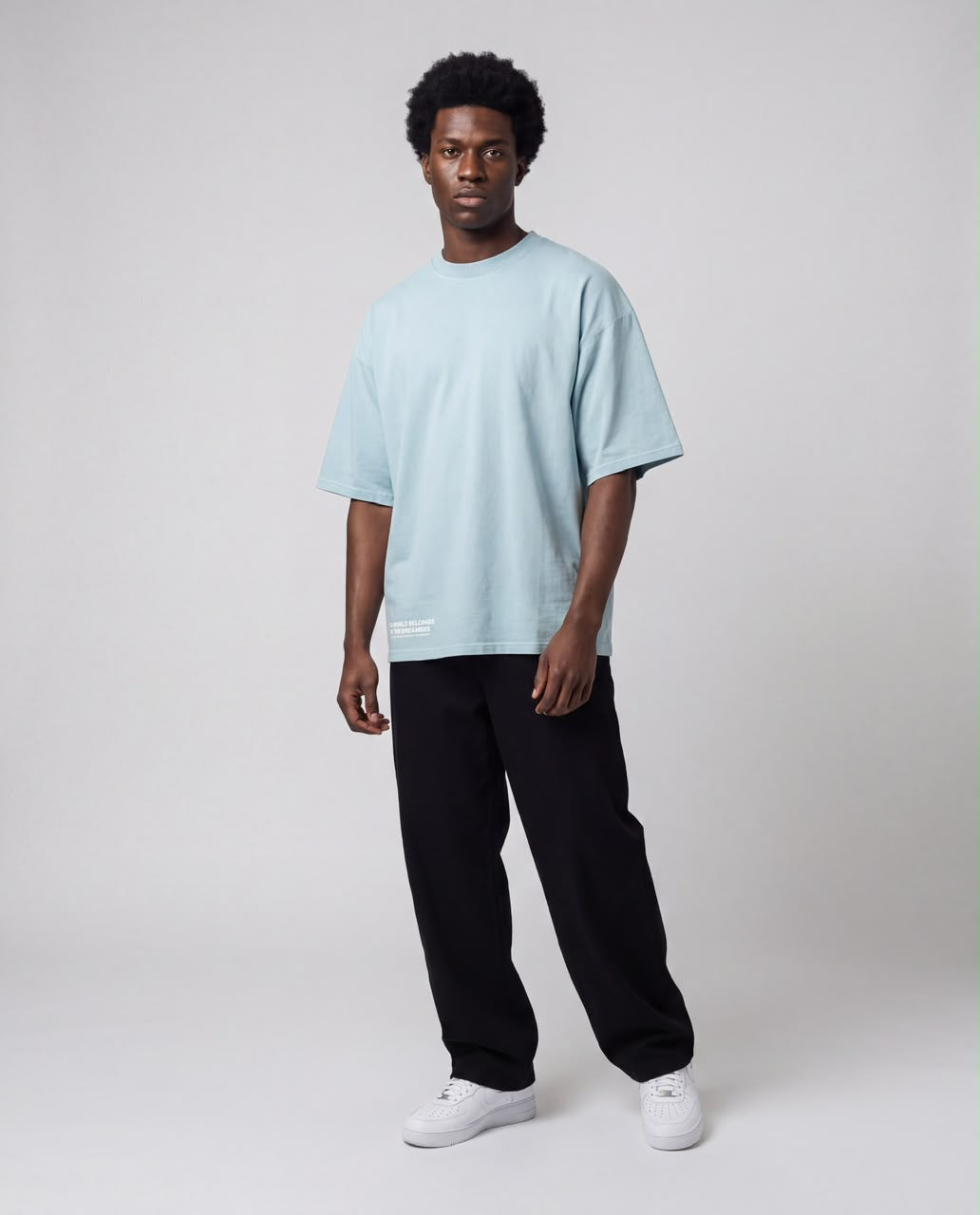 The World Belongs to the Dreamers Oversized T-shirt