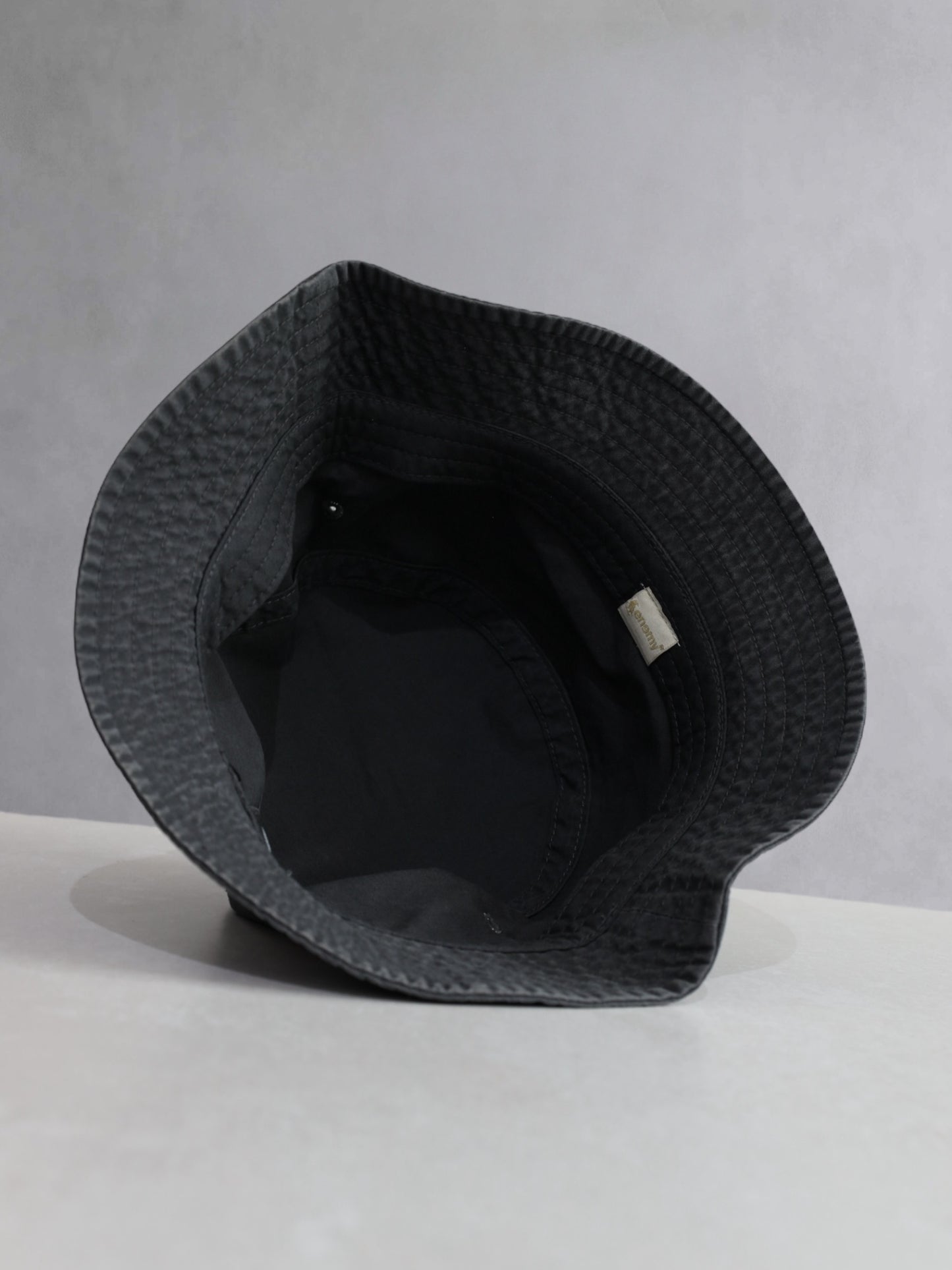 Faded Enemy Black Bucket Hat