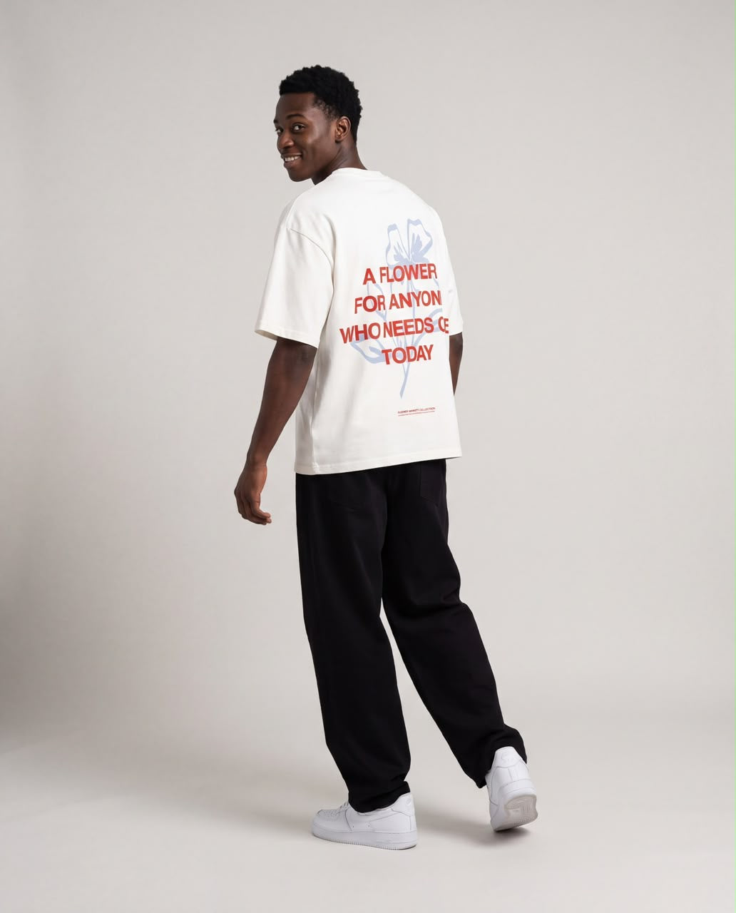 A Flower For Anyone Oversized T-shirt
