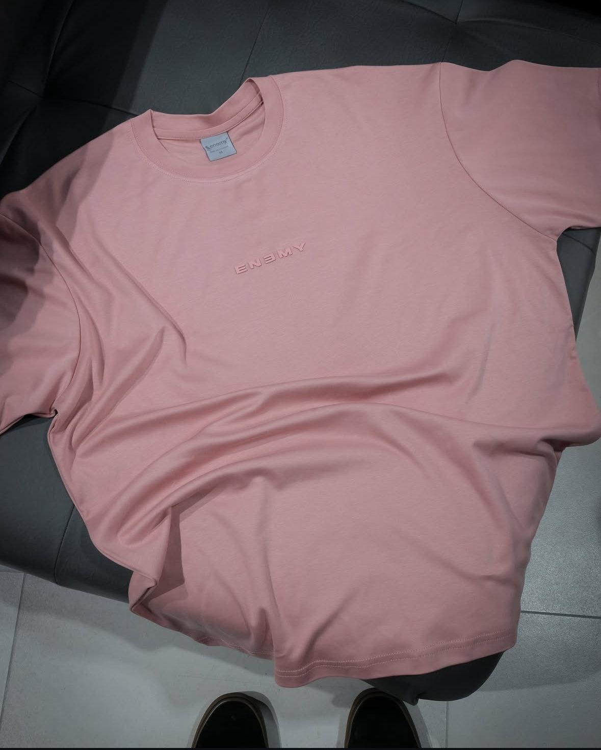 Basics Enemy Logo Pink T-shirt
