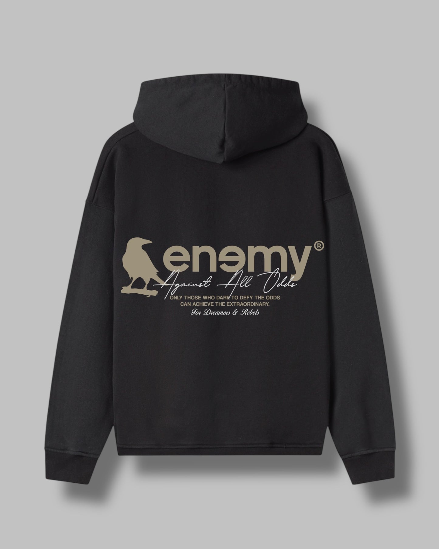 Against All Odds Black Hoodie
