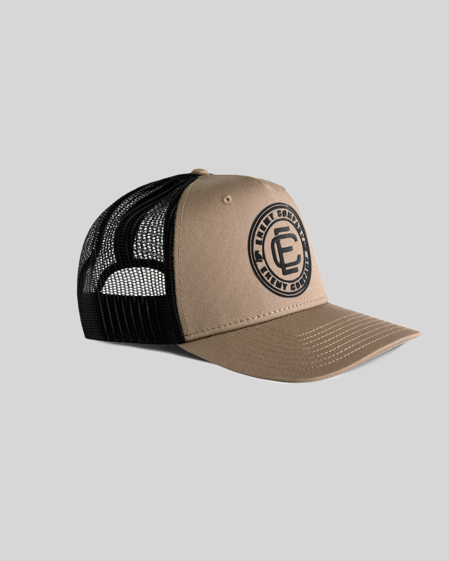 Enemy Company Trucker Beige Cap
