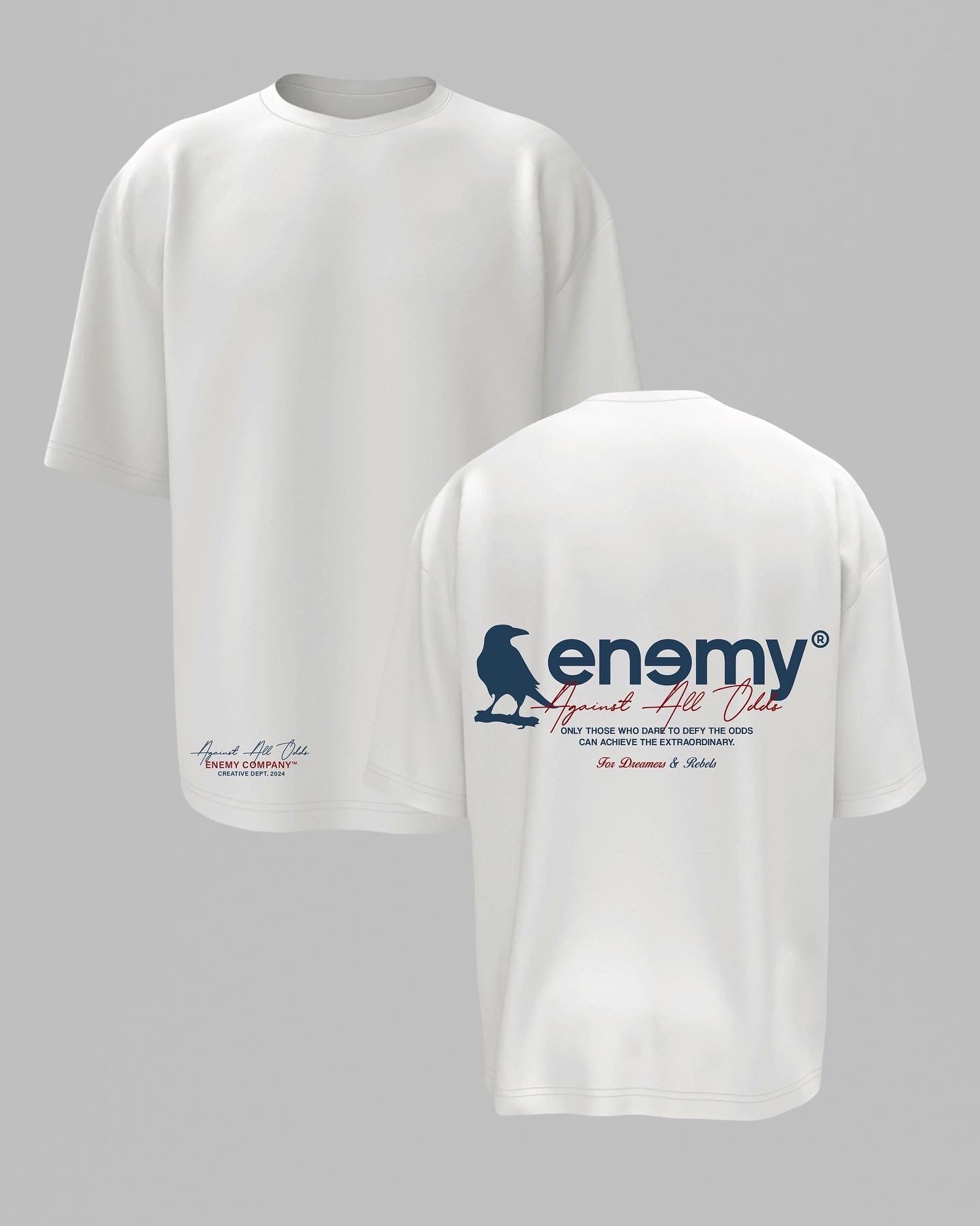 Against All Odds White T-shirt