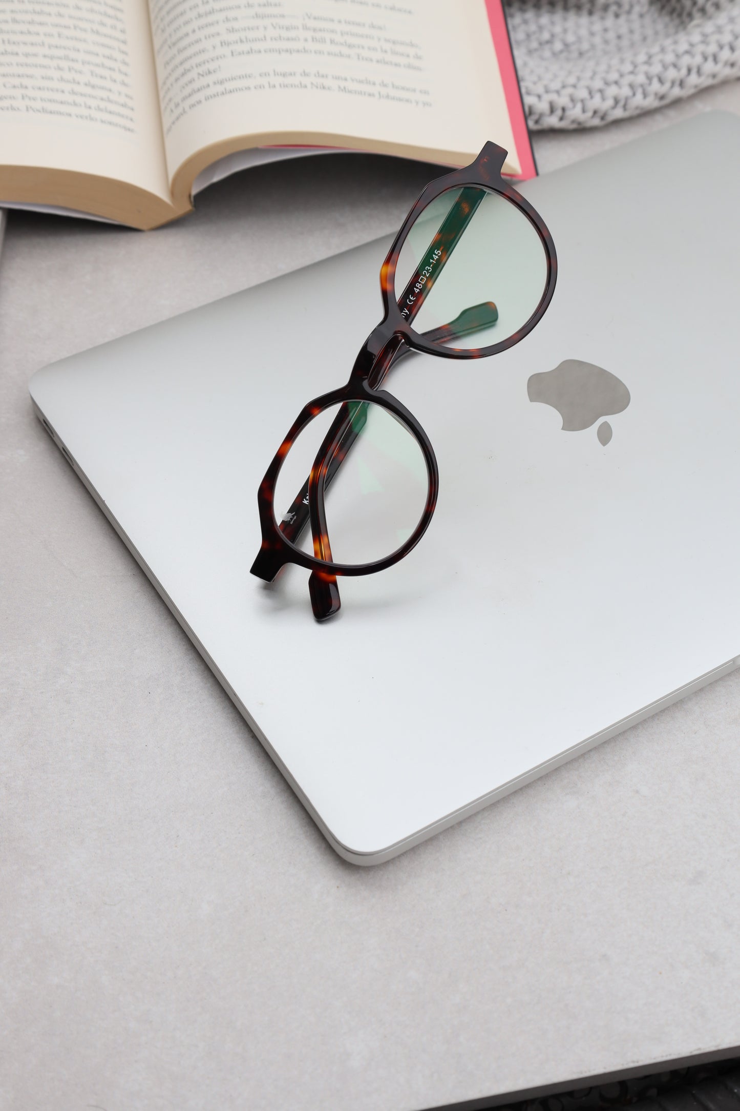 Kairo Tortoise Red Screen Glasses