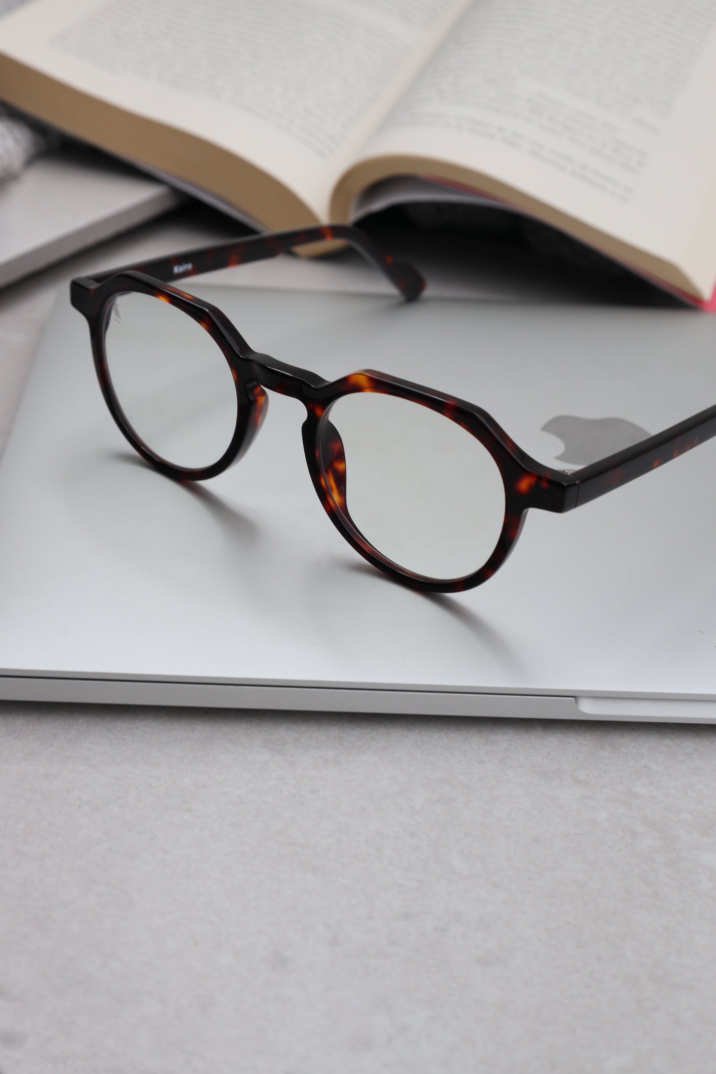 Kairo Tortoise Red Screen Glasses