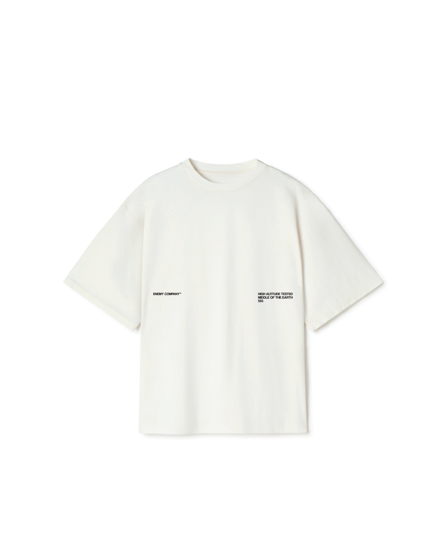 Enemy Company White Tshirt