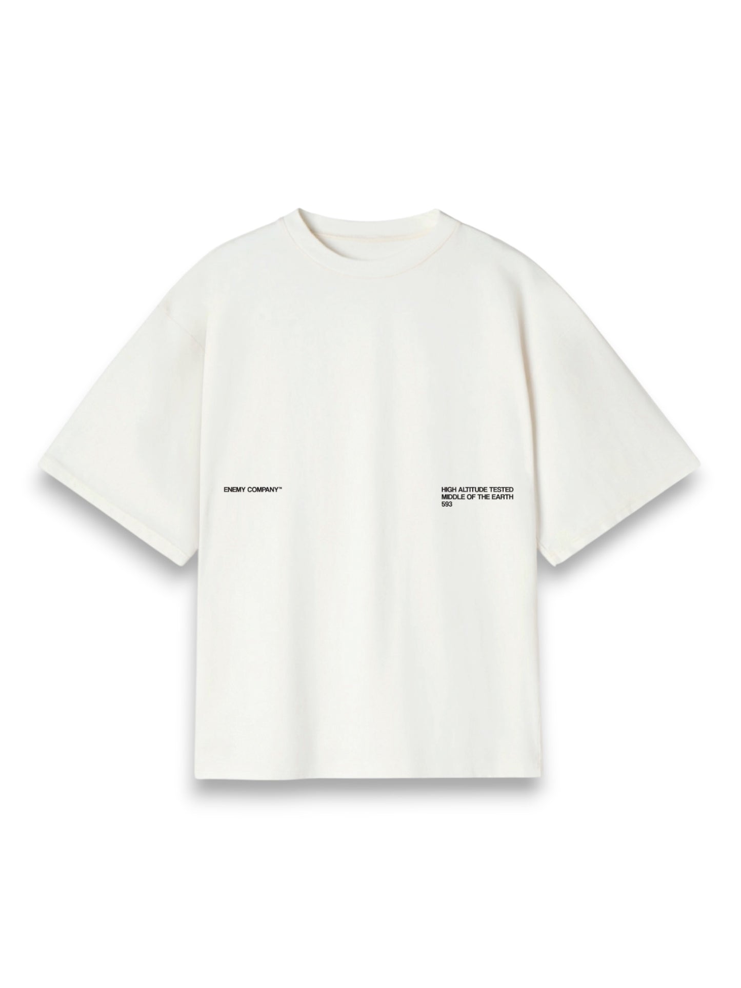 Enemy Company White Tshirt