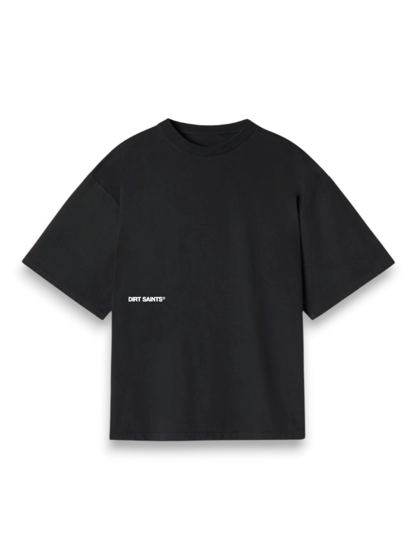No Risk No Fun Oversized Black Tshirt