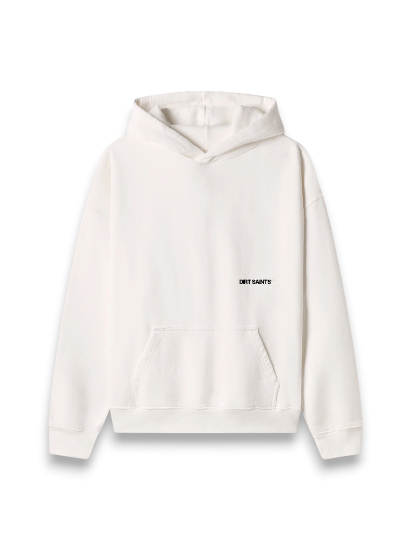 Dirt Saints White Hoodie