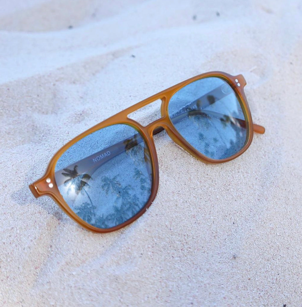 Nomad Orange Blue Sunglasses