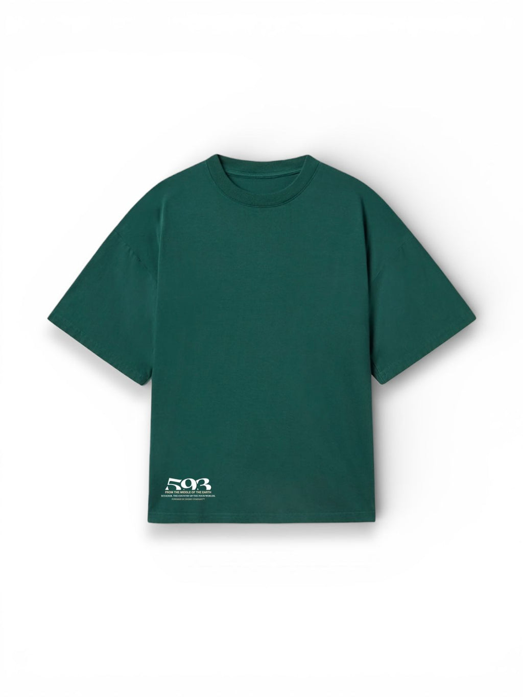 593 The Country of the Fourth Worlds Green Tshirt
