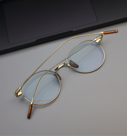 Mars Titanium Gold Screen Glasses