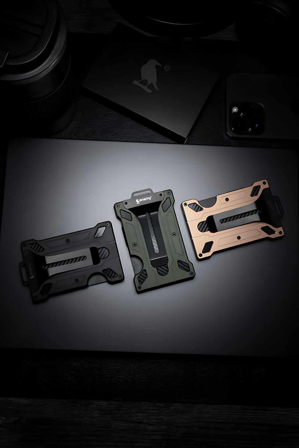 Enemy Military Green Card Holder