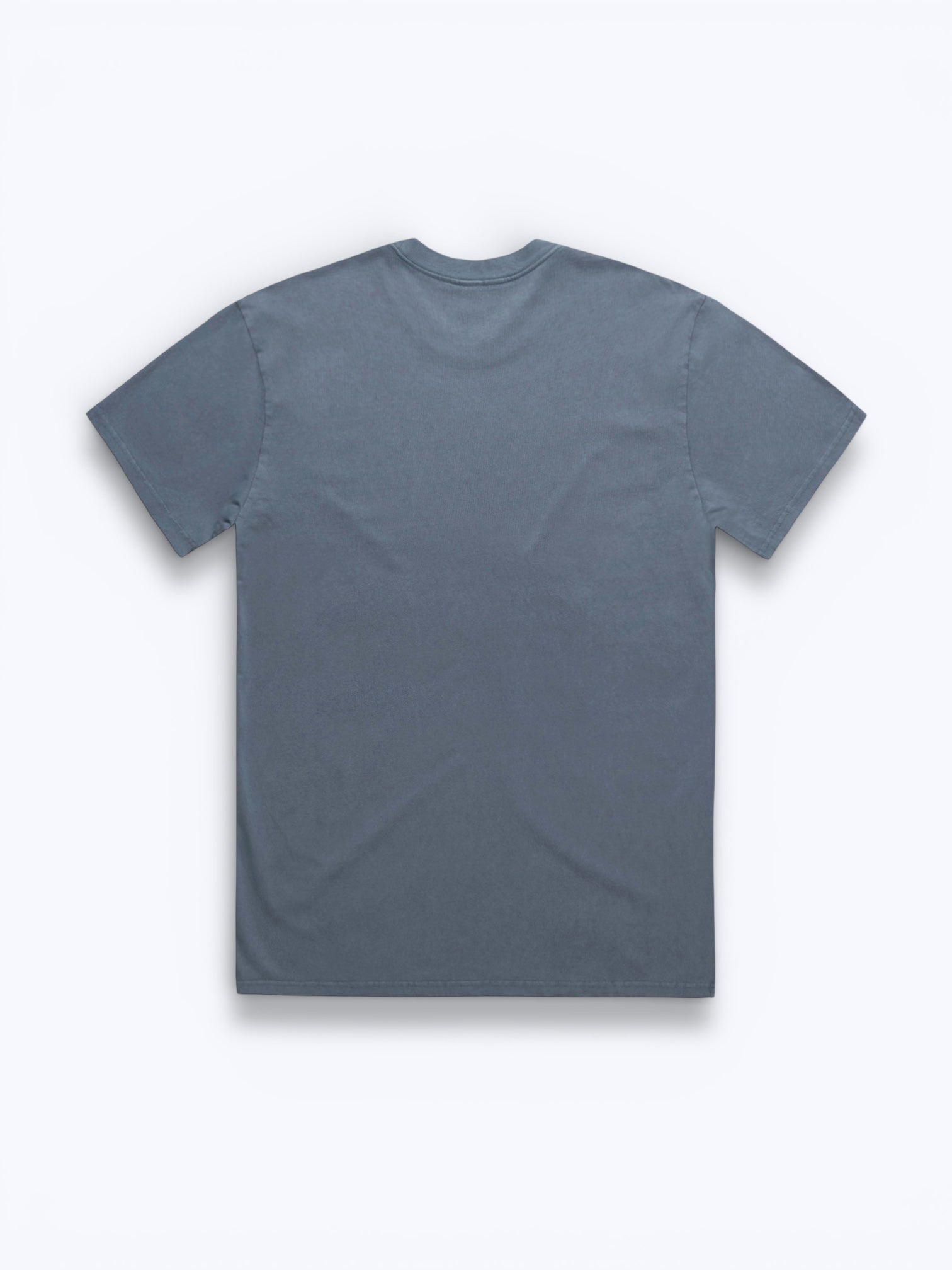 Enemy Faded Blank Dusty Blue T-shirt