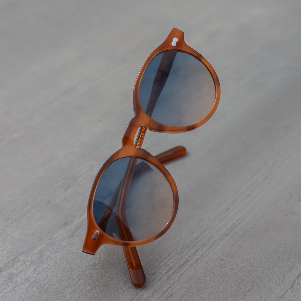 Havana Sky Honey Sunglasses