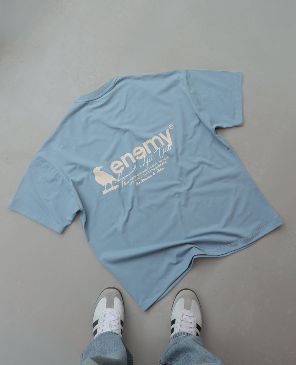 Against All Odds Light Blue T-shirt