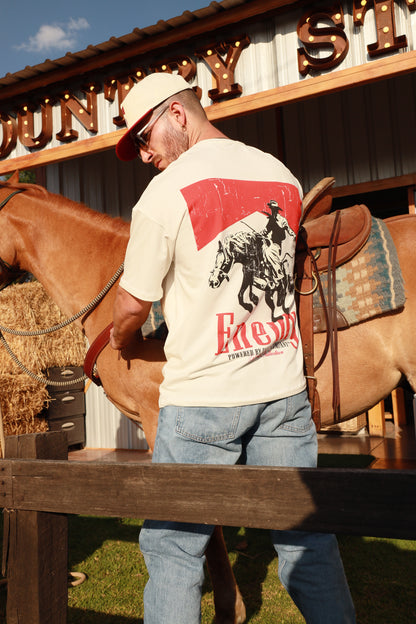 Enemy Red Rodeo White T-shirt