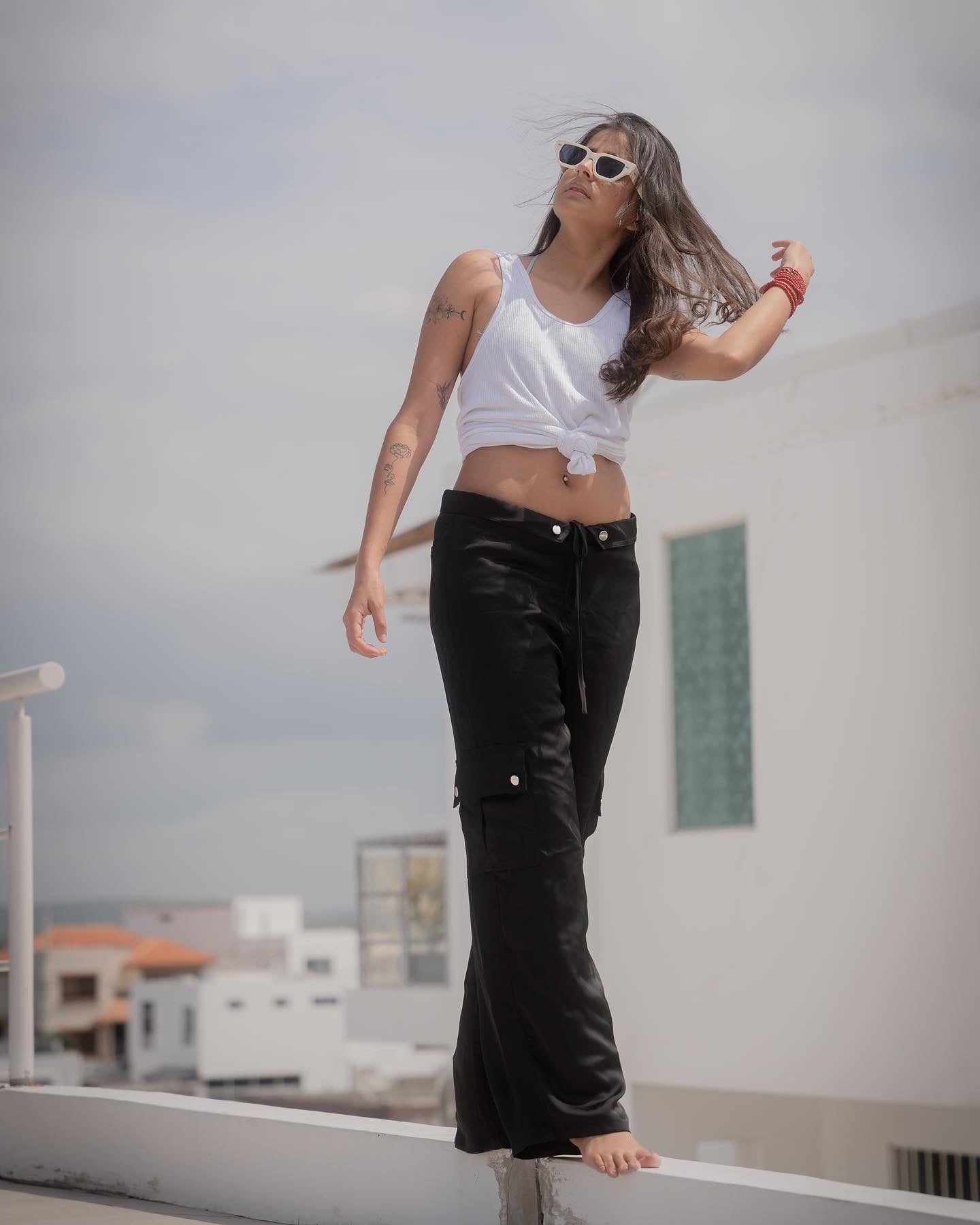 Blossom White Sky Sunglasses