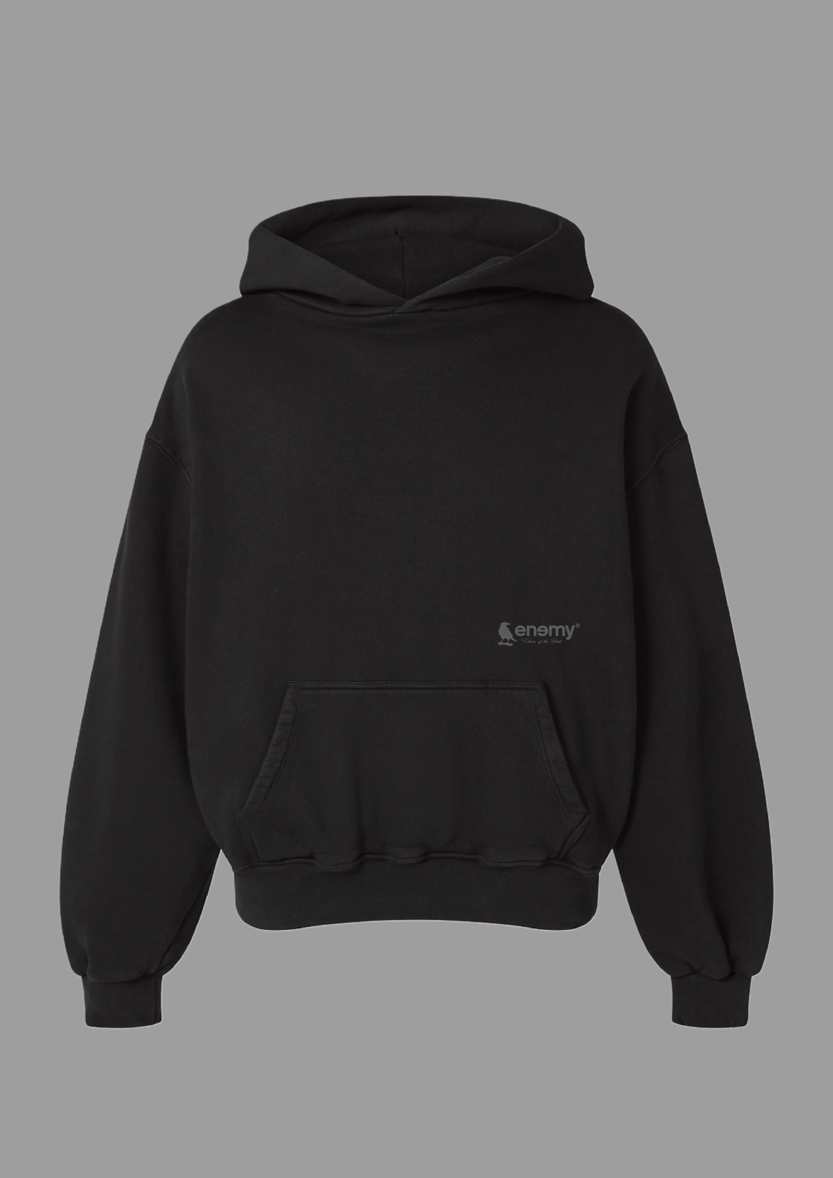 Black Feather Hoodie