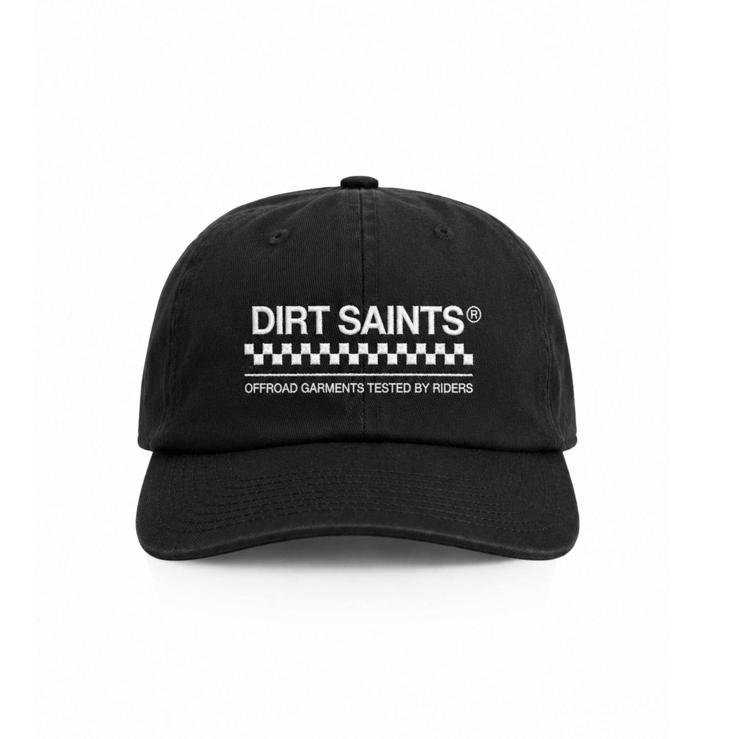 Dirt Saints Unstructured Black Cap