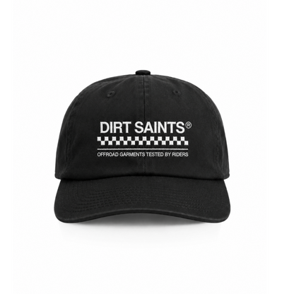 Dirt Saints Unstructured Black Cap