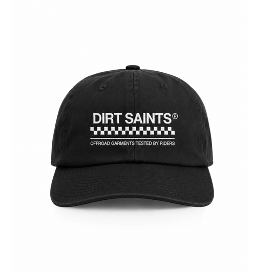 Dirt Saints Unstructured Black Cap