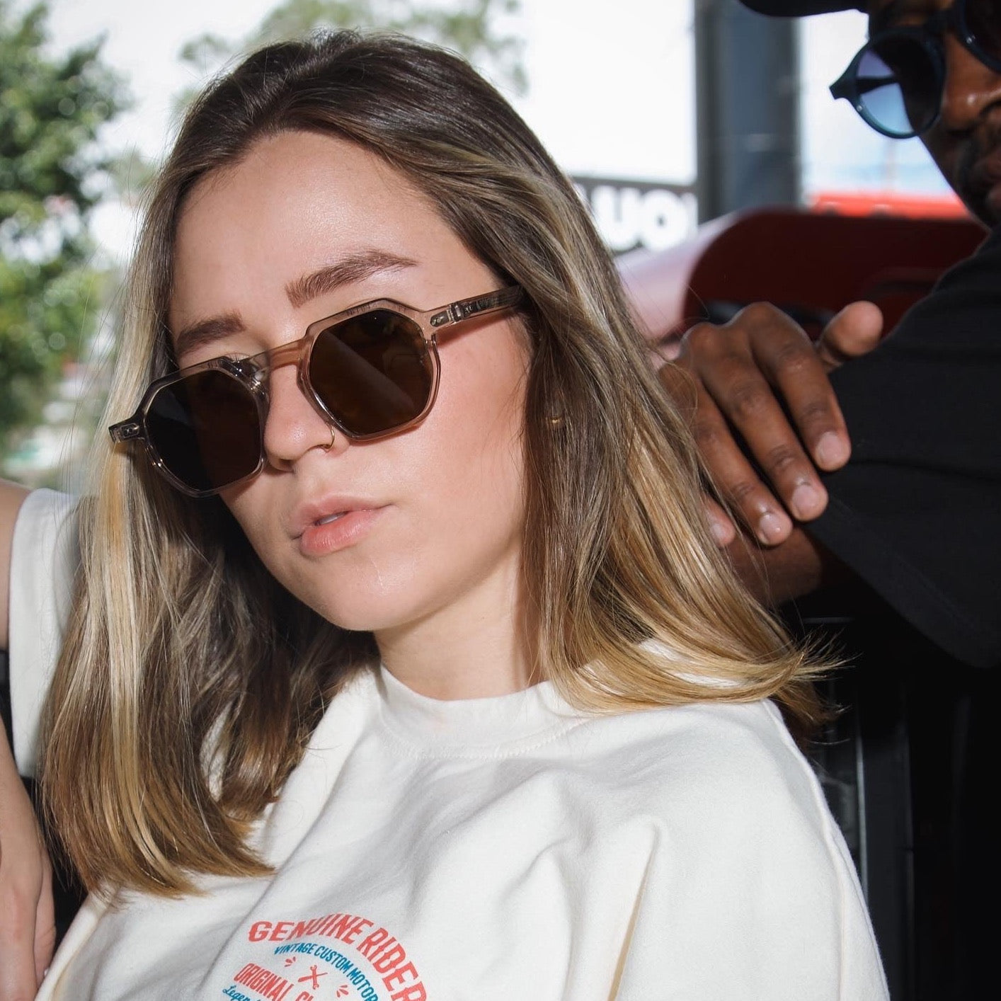 Fotter Clear Brown Sunglasses