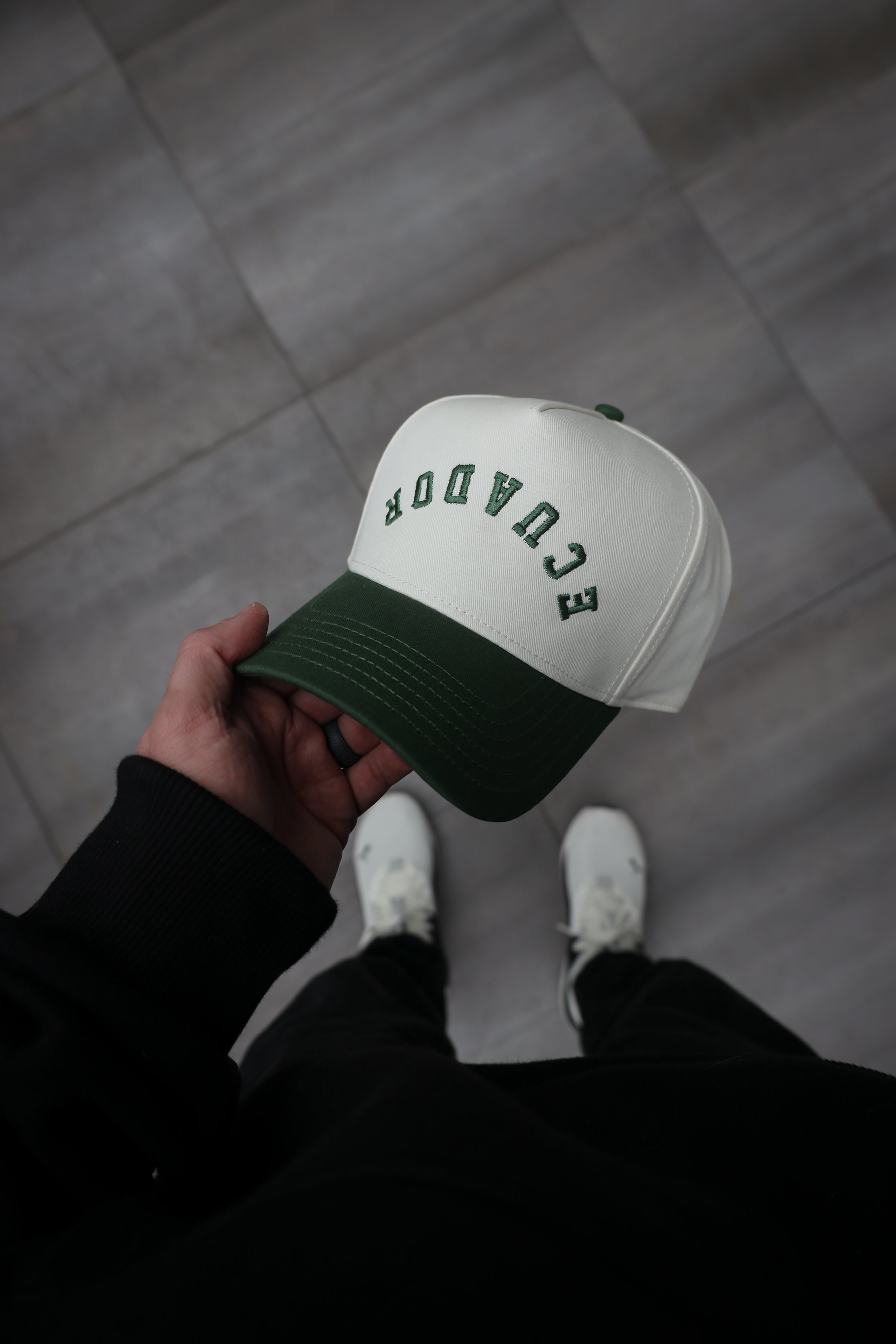 Ecuador Official Two Tone Green Cap