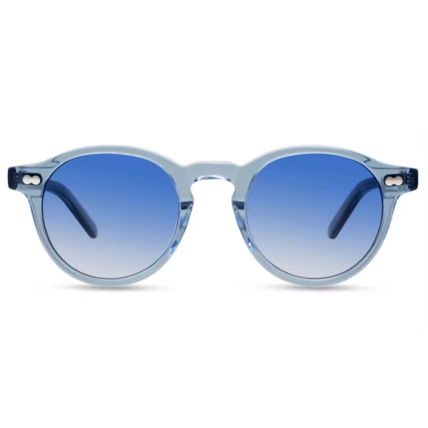 Havana Clear Blue Sunglasses