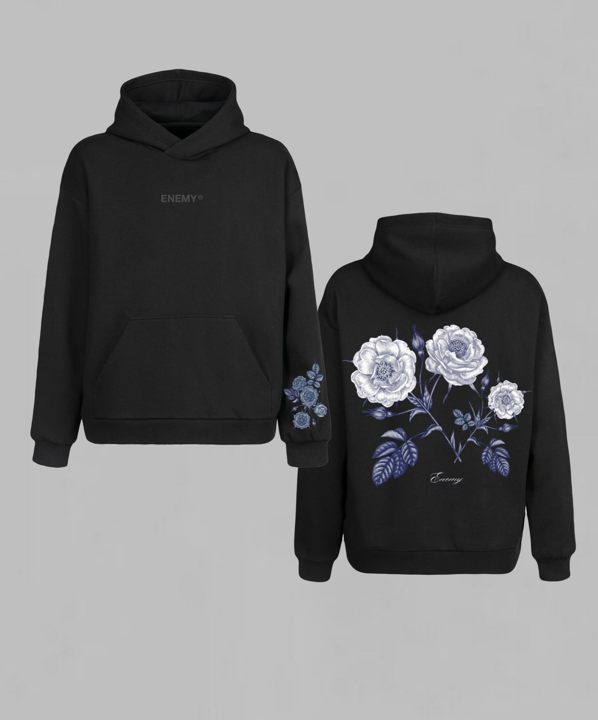 Rose 2025 hoodie black