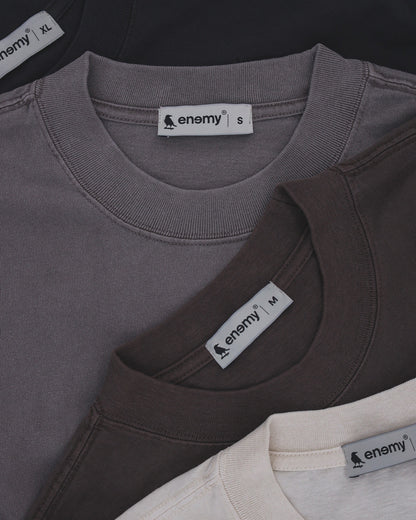 Enemy Blank Brown T-shirt