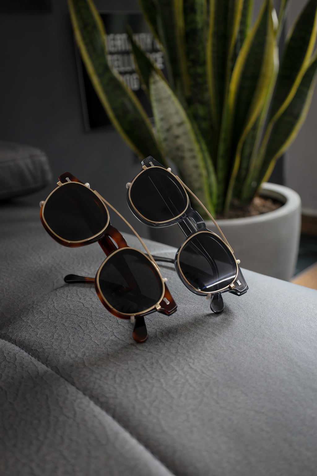 Milan Tortoise Clip-On Sunglasses