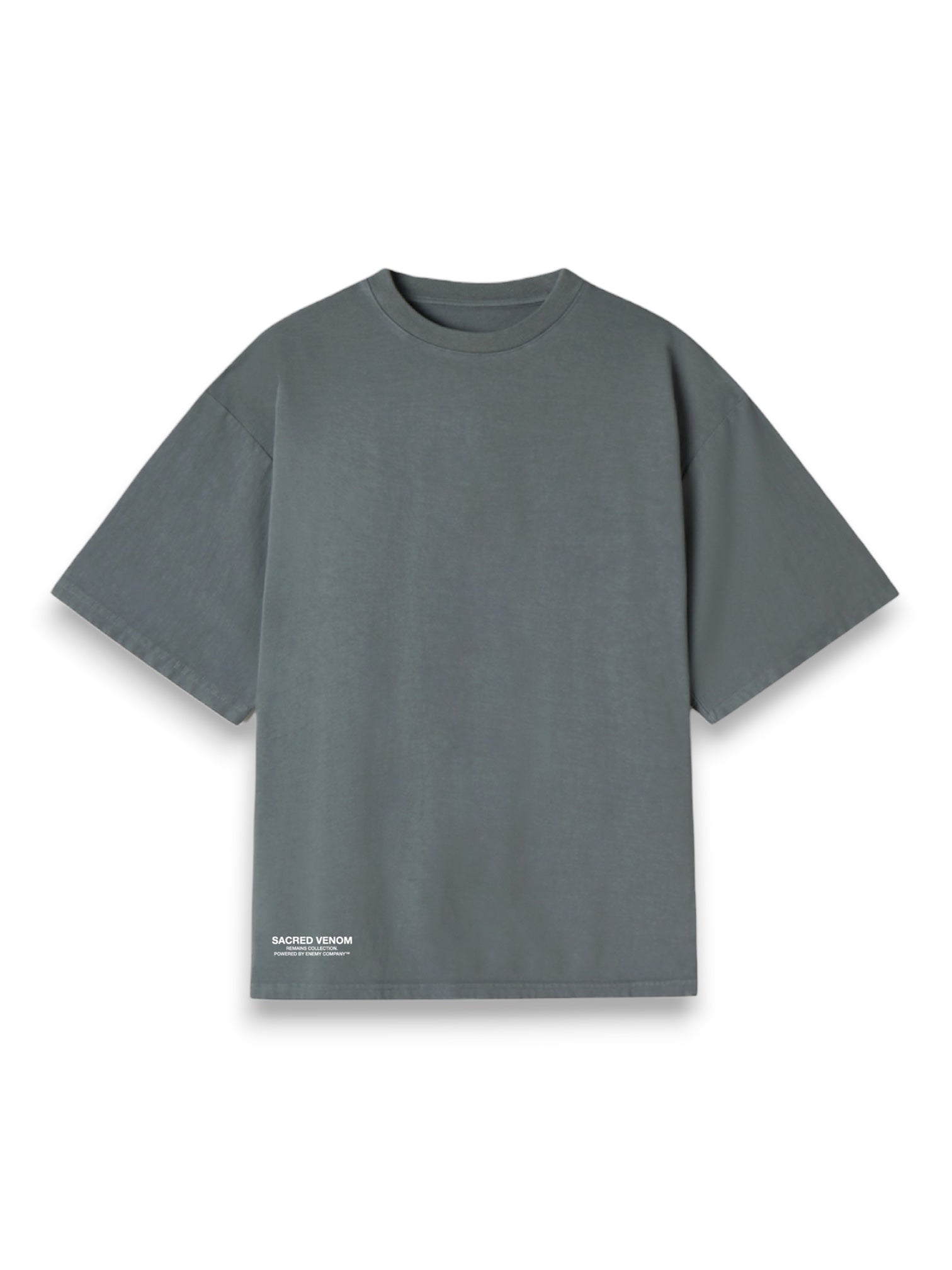 Sacred Venom Gray Oversized T-shirt