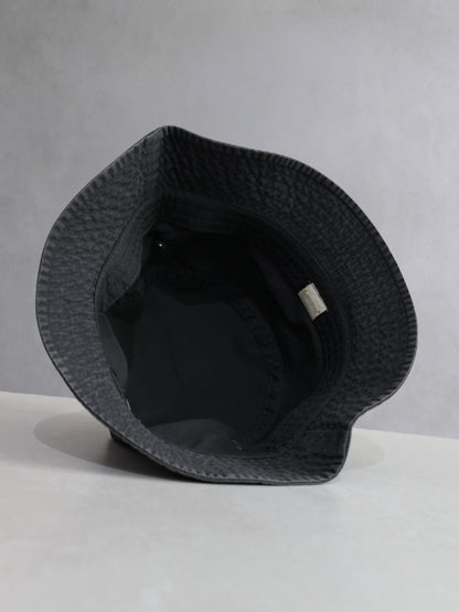 Faded Enemy Black Bucket Hat