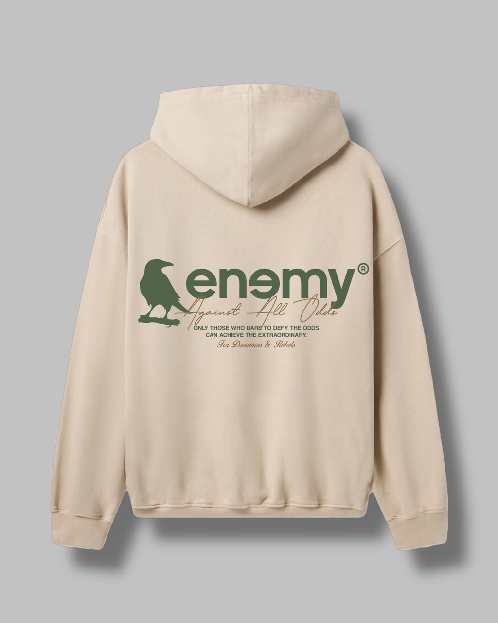 Against All Odds Sand Hoodie