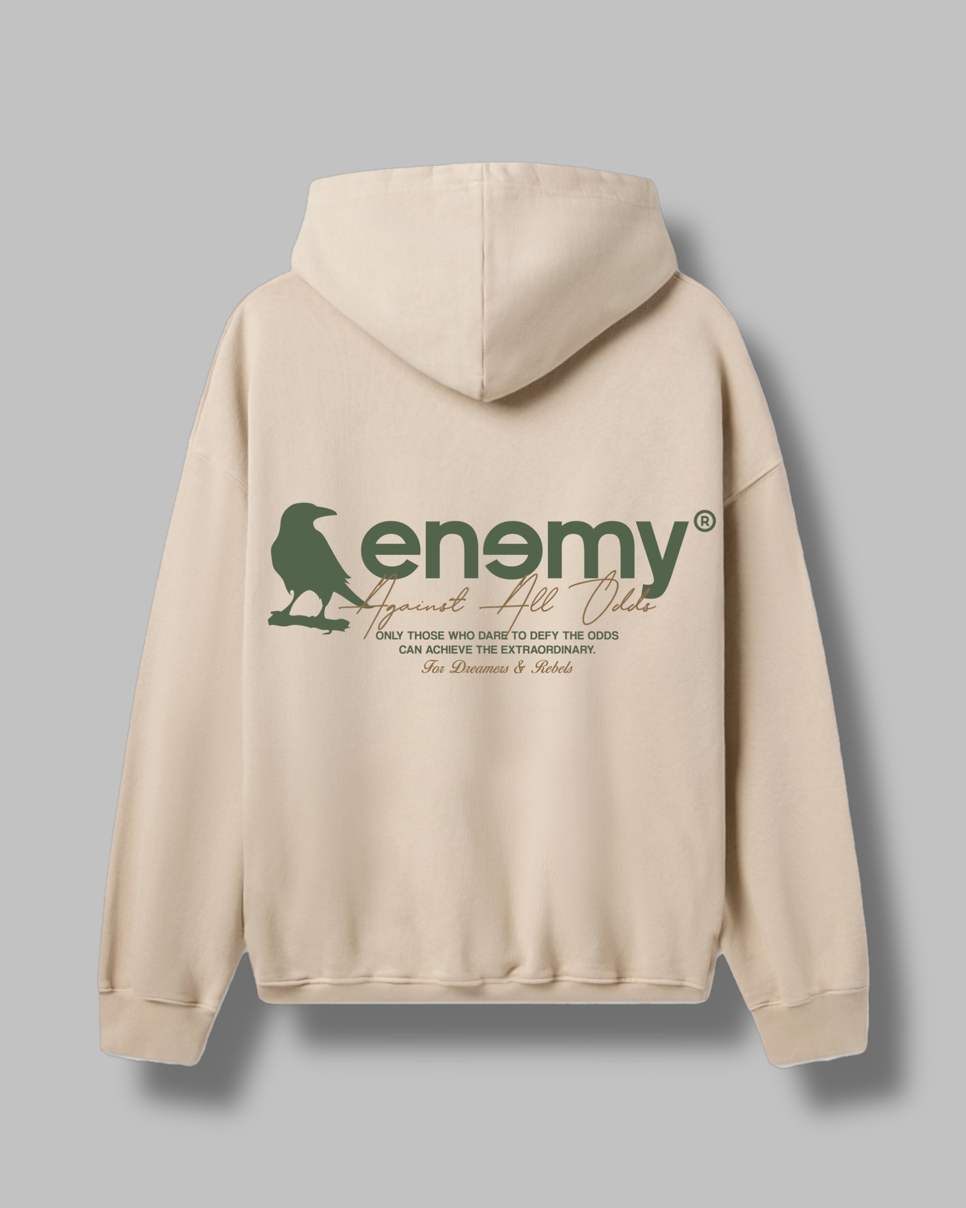 Against All Odds Sand Hoodie