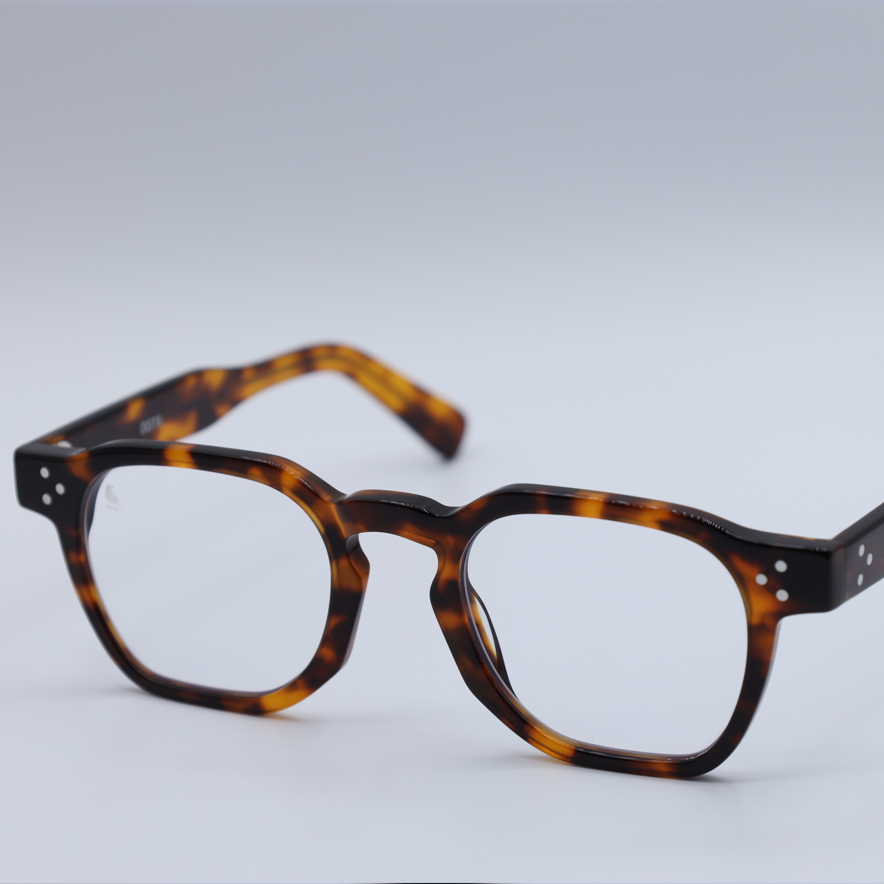 Dots Amber Tortoise Screen Glasses