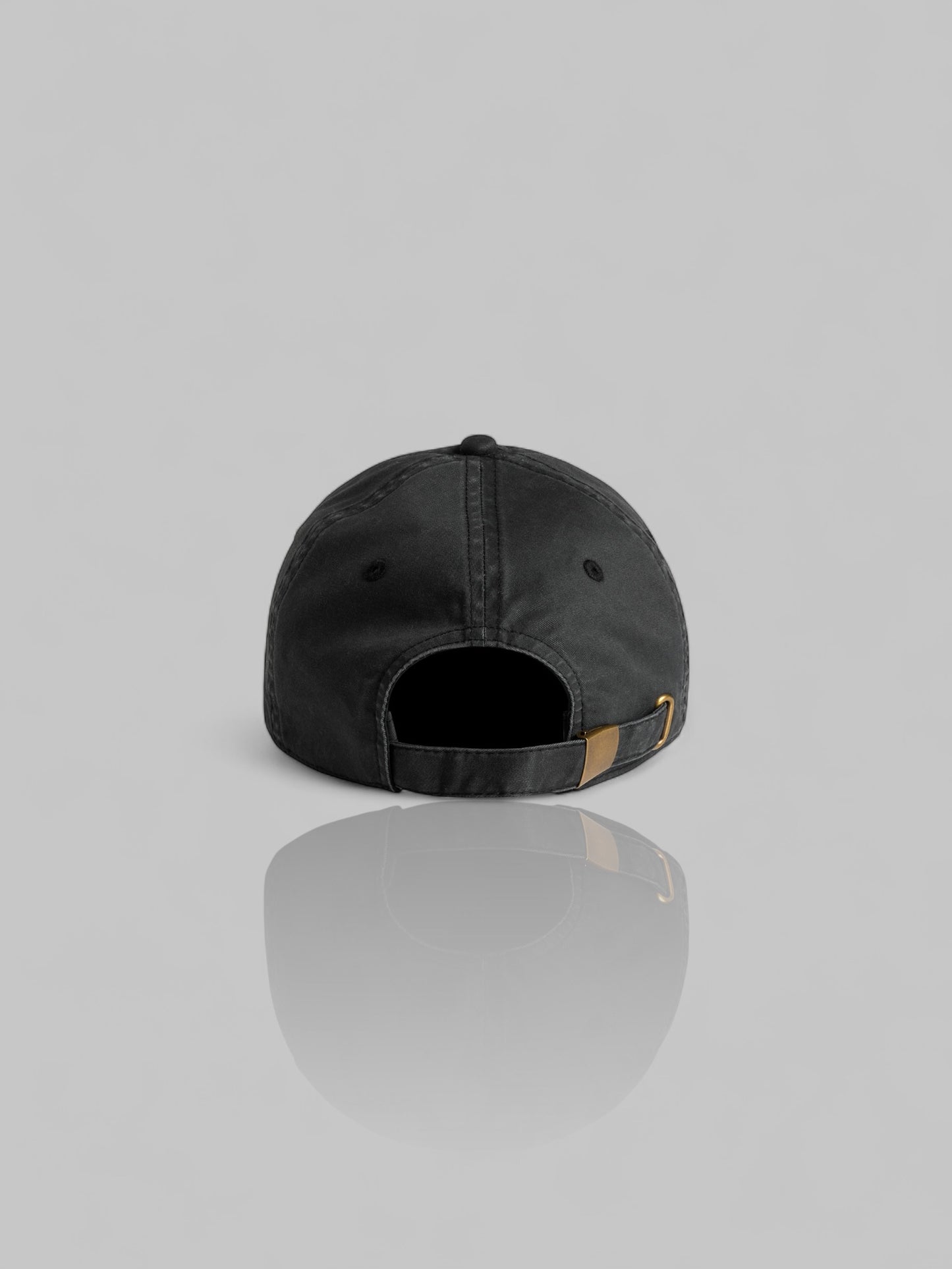 'No Time for Fake people' Faded Black Dad Cap