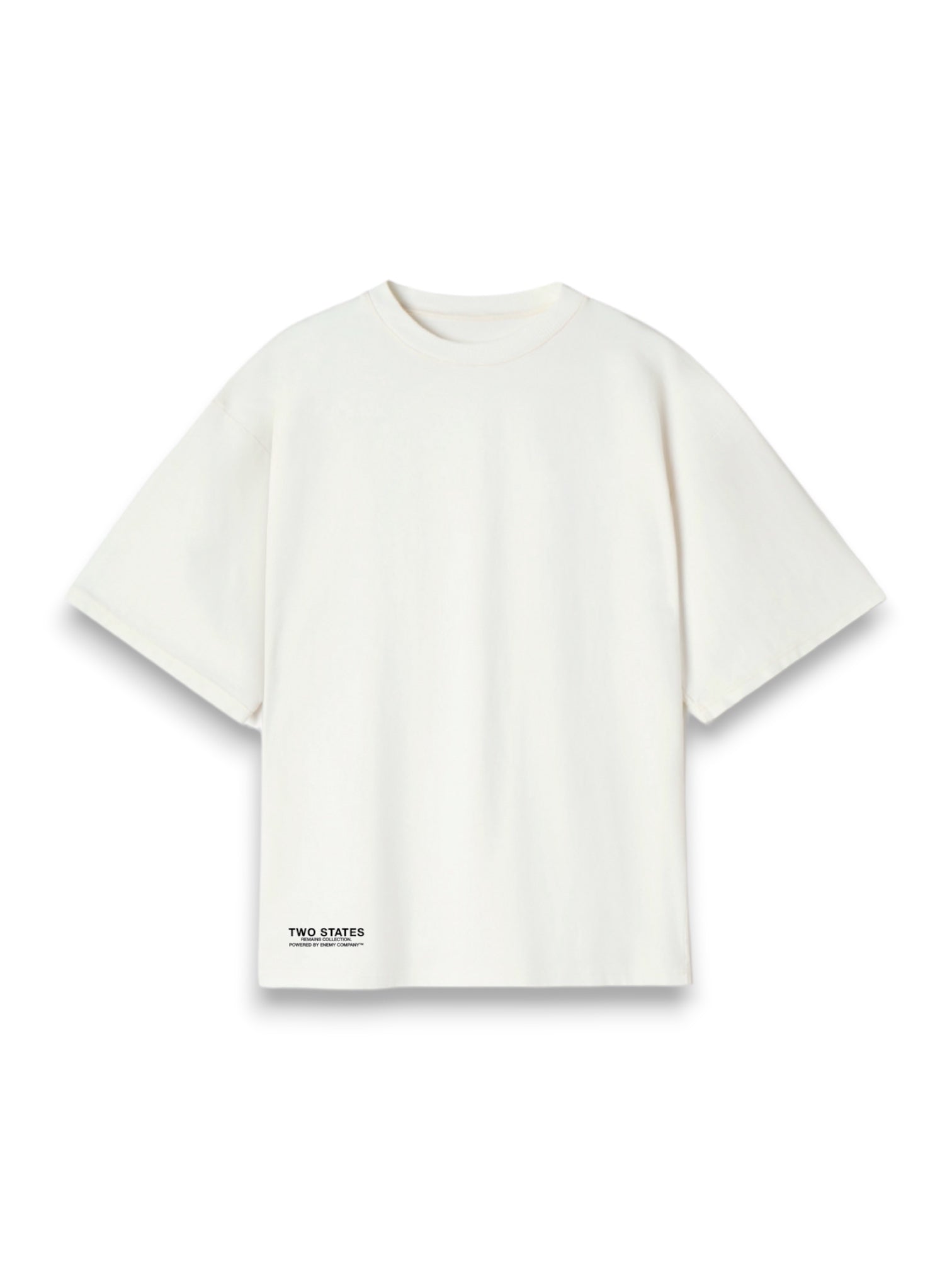 Two States White Oversized T-shirt