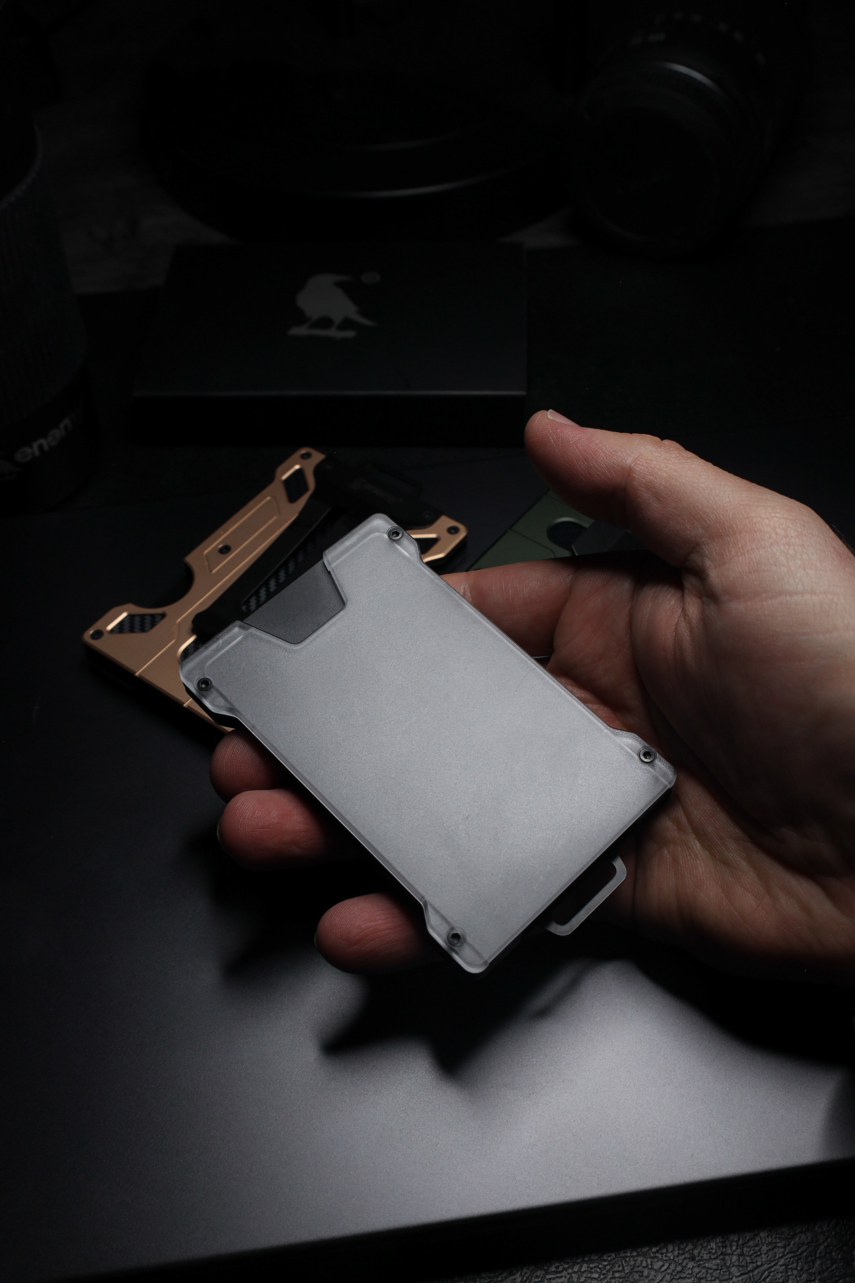 Enemy Champagne Gold Card Holder
