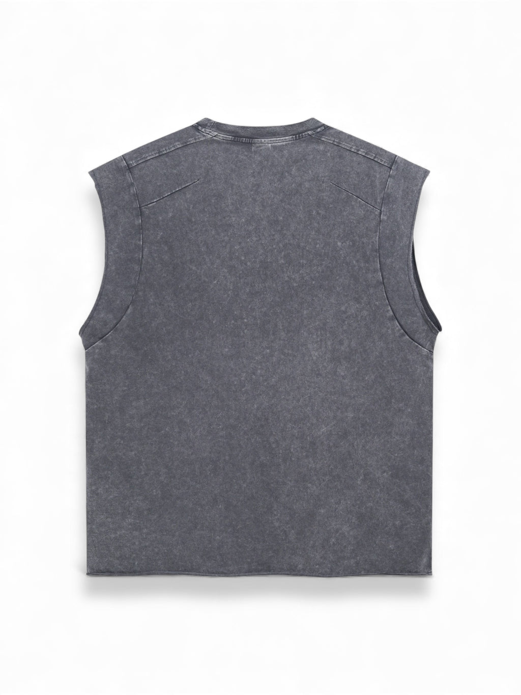 Washed Dark Gray Tank