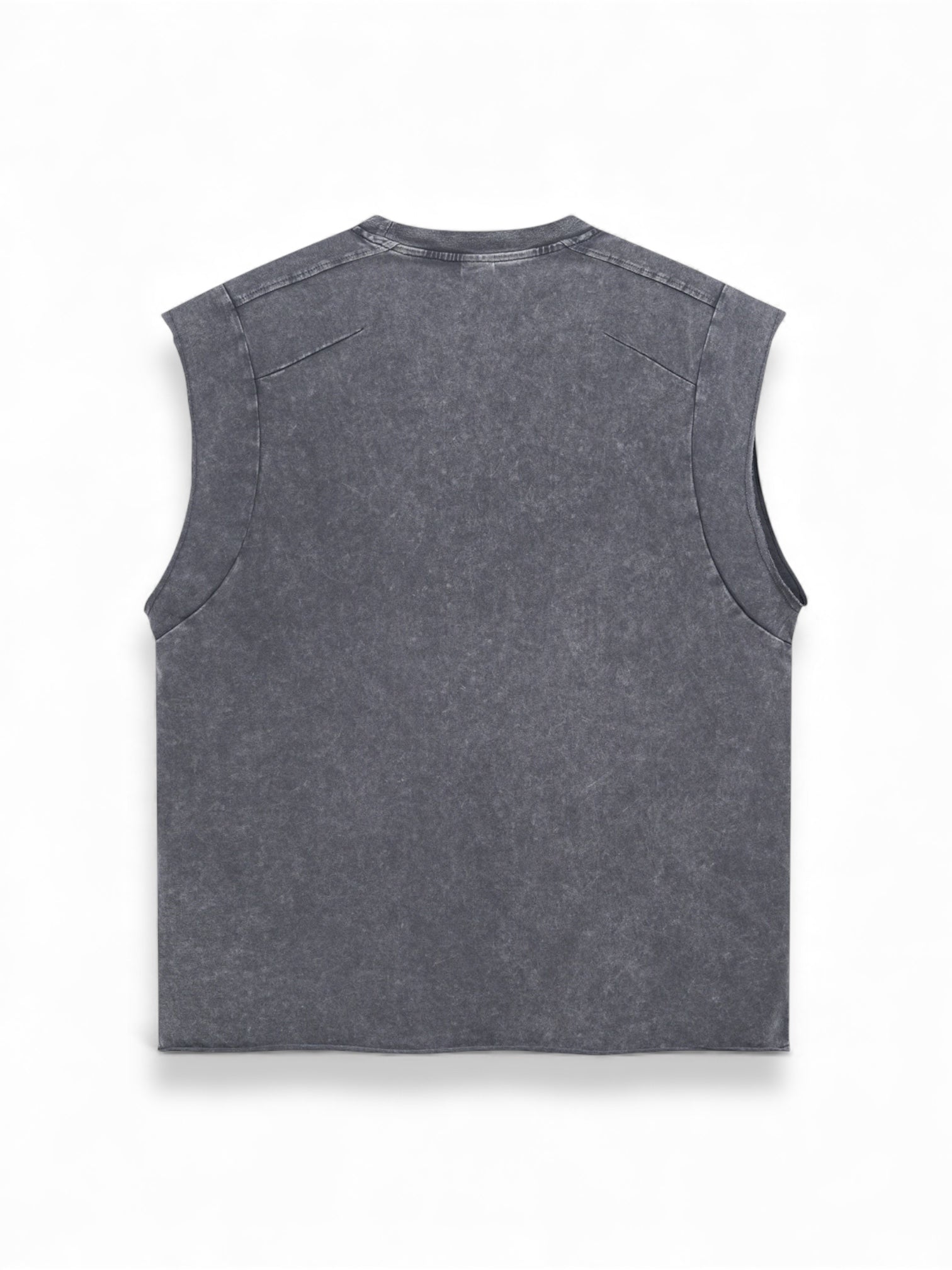 Washed Dark Gray Tank