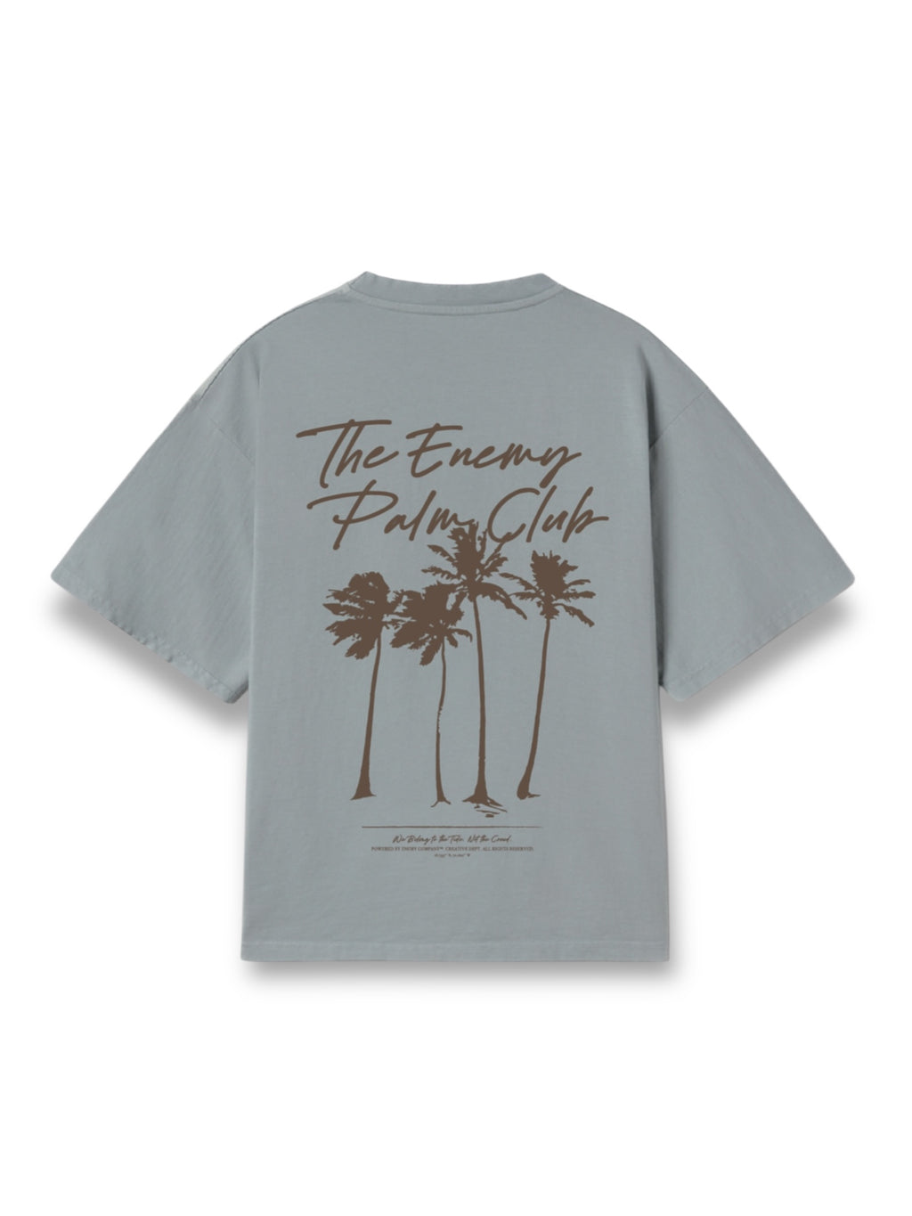 Enemy Palm Club Gray T-shirt
