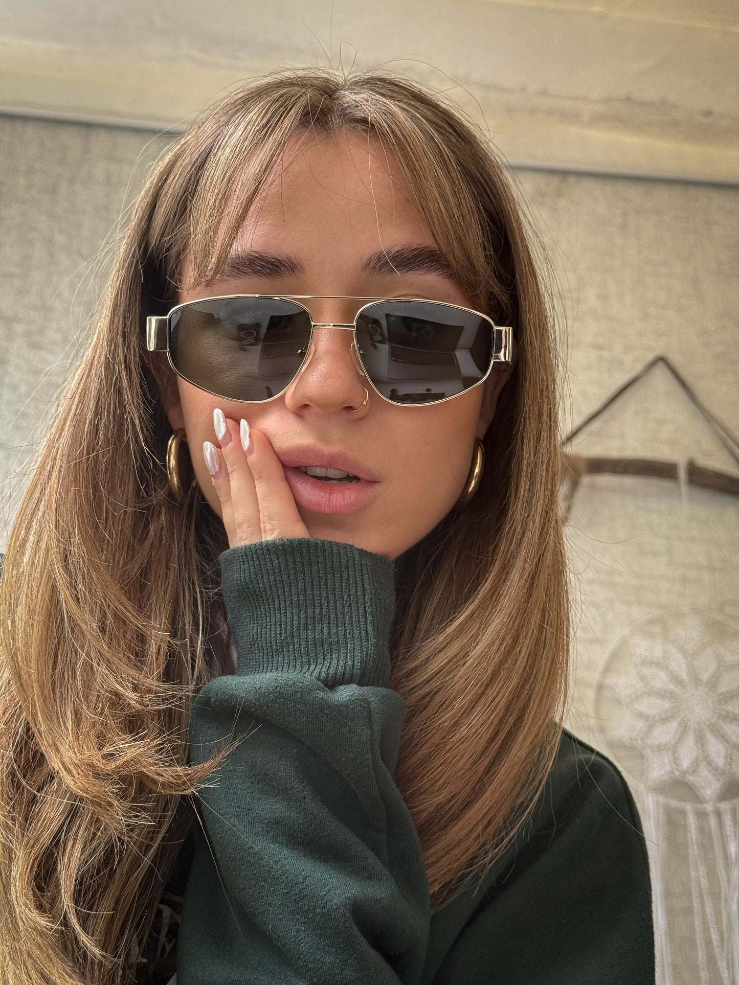 Aura Gold Sunglasses