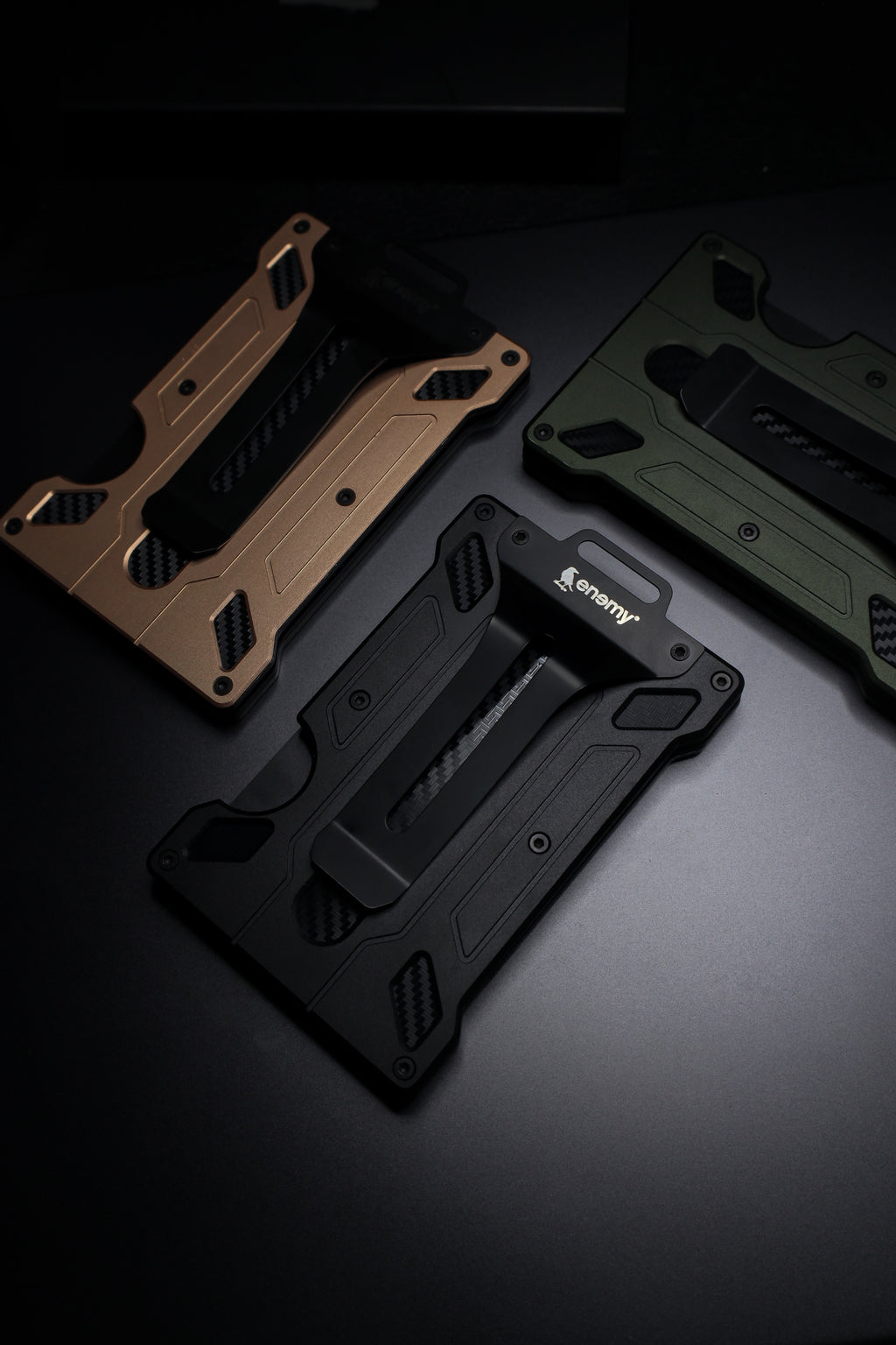 Enemy Black Card Holder