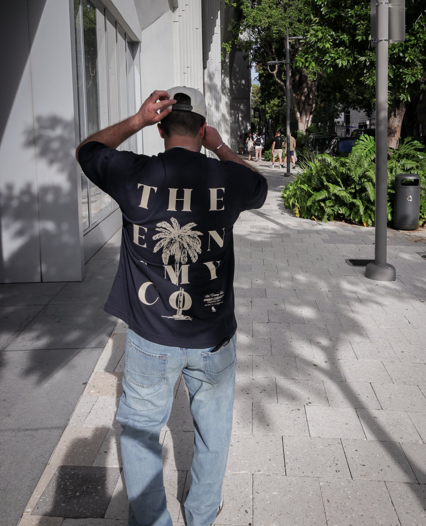 The Enemy Co Navy Blue T-shirt