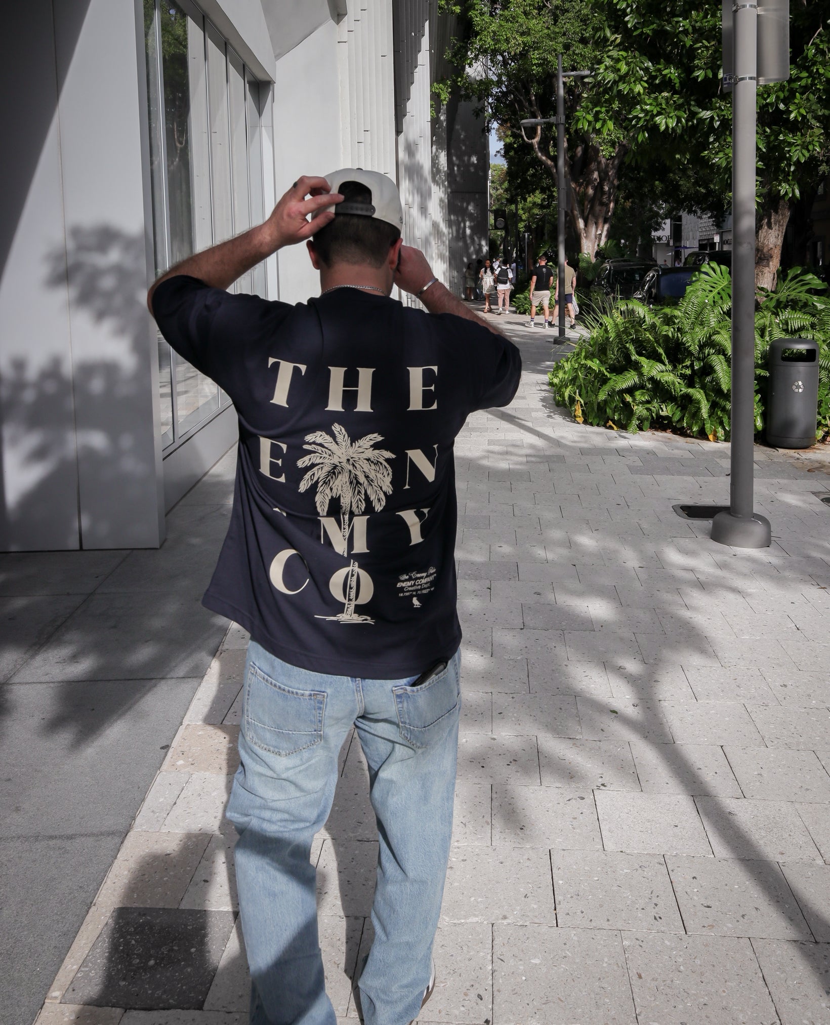 The Enemy Co Navy Blue T-shirt