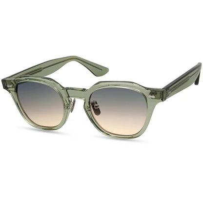 Durham Clear Green Sunglasses