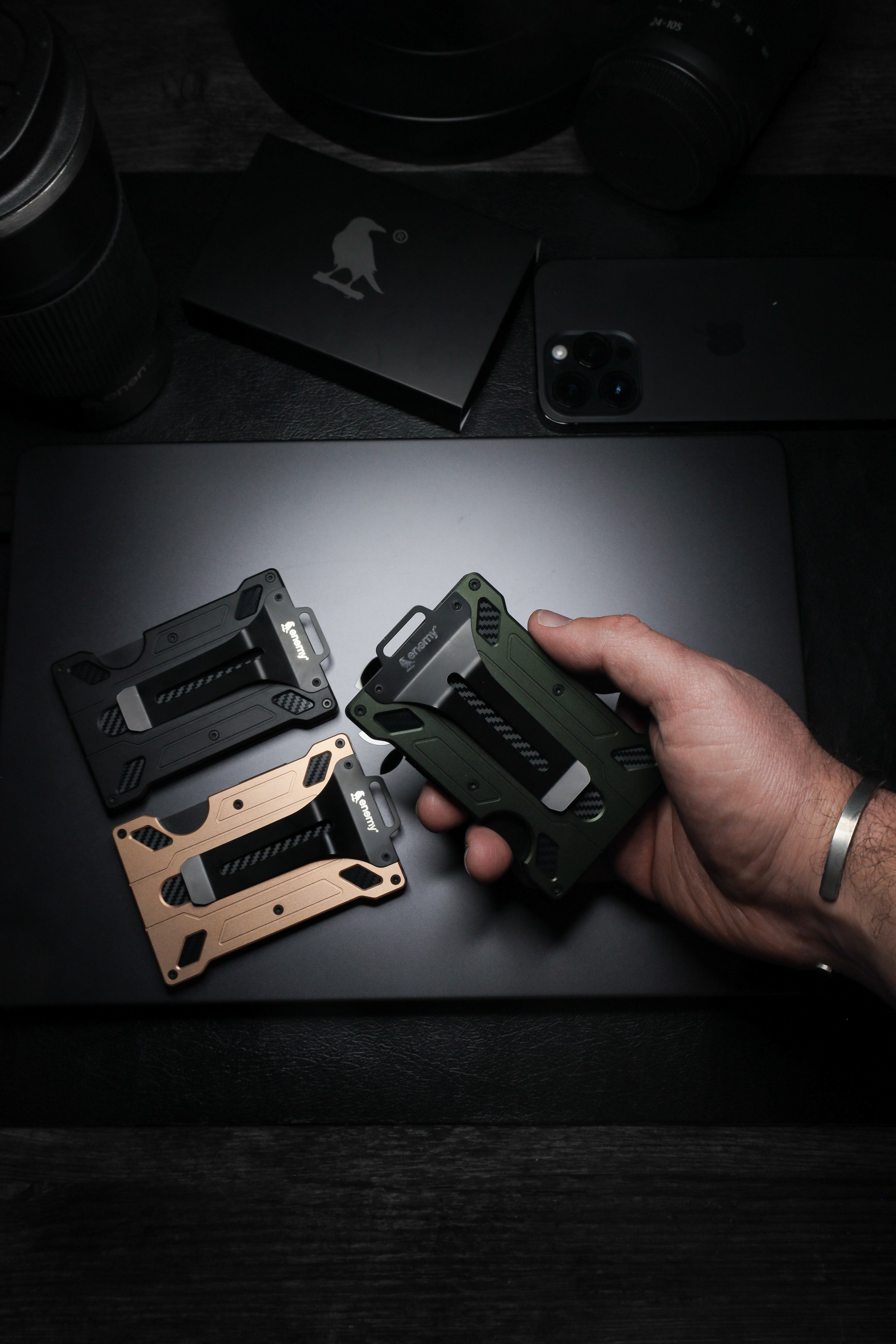 Enemy Military Green Card Holder